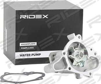 RIDEX 1260W0148 - Water Pump autospares.lv