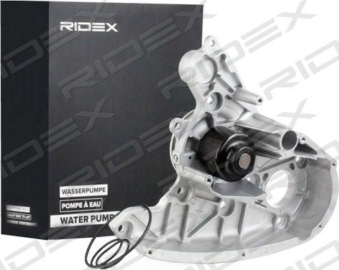 RIDEX 1260W0156 - Water Pump autospares.lv
