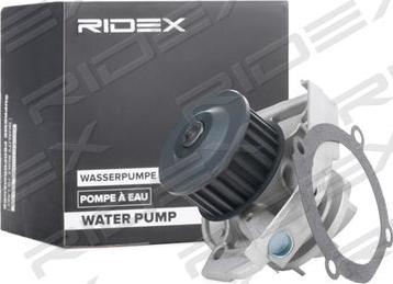 RIDEX 1260W0114 - Water Pump autospares.lv