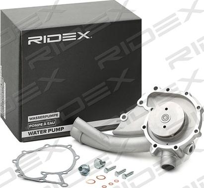 RIDEX 1260W0113 - Water Pump autospares.lv