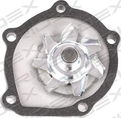 RIDEX 1260W0134 - Water Pump autospares.lv