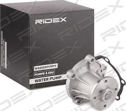 RIDEX 1260W0134 - Water Pump autospares.lv