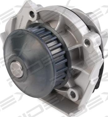 RIDEX 1260W0131 - Water Pump autospares.lv