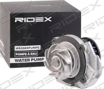 RIDEX 1260W0131 - Water Pump autospares.lv