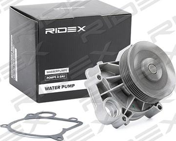 RIDEX 1260W0133 - Water Pump autospares.lv