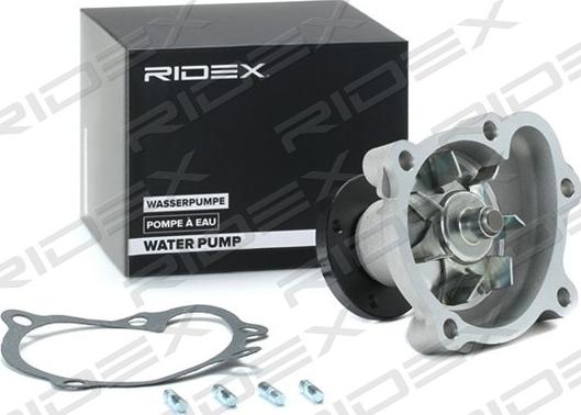 RIDEX 1260W0127 - Water Pump autospares.lv