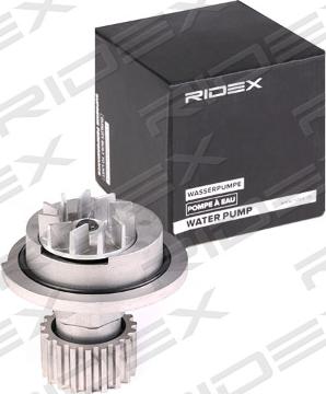 RIDEX 1260W0179 - Water Pump autospares.lv