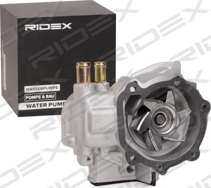 RIDEX 1260W0176 - Water Pump autospares.lv