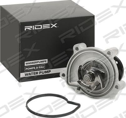 RIDEX 1260W0173 - Water Pump autospares.lv