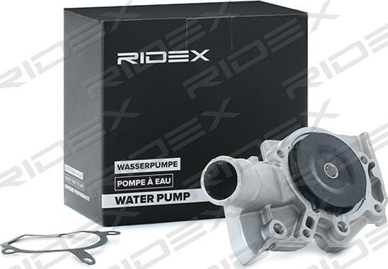 RIDEX 1260W0356 - Water Pump autospares.lv