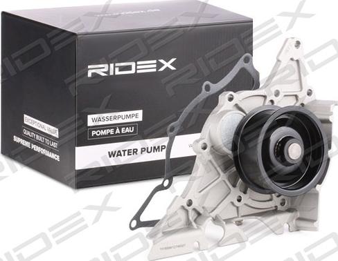 RIDEX 1260W0319 - Water Pump autospares.lv