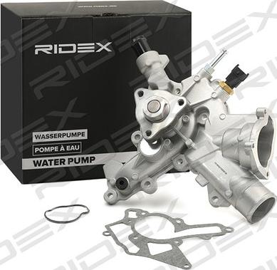 RIDEX 1260W0338 - Water Pump autospares.lv