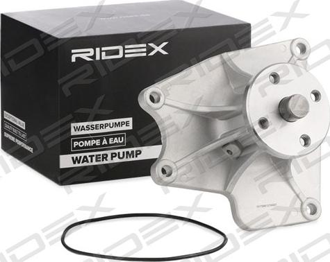 RIDEX 1260W0243 - Water Pump autospares.lv