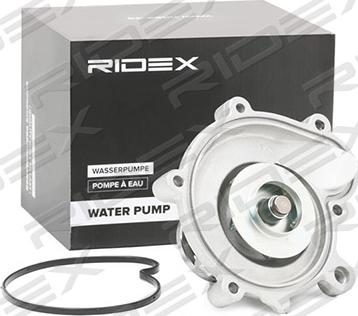 RIDEX 1260W0204 - Water Pump autospares.lv