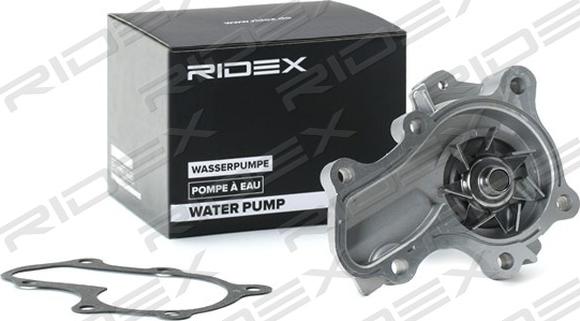 RIDEX 1260W0205 - Water Pump autospares.lv