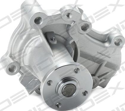 RIDEX 1260W0205 - Water Pump autospares.lv