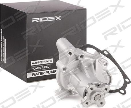 RIDEX 1260W0283 - Water Pump autospares.lv