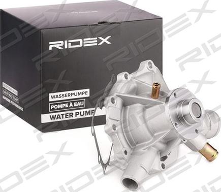 RIDEX 1260W0282 - Water Pump autospares.lv