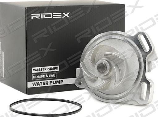 RIDEX 1260W0231 - Water Pump autospares.lv