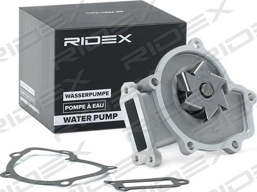 RIDEX 1260W0238 - Water Pump autospares.lv