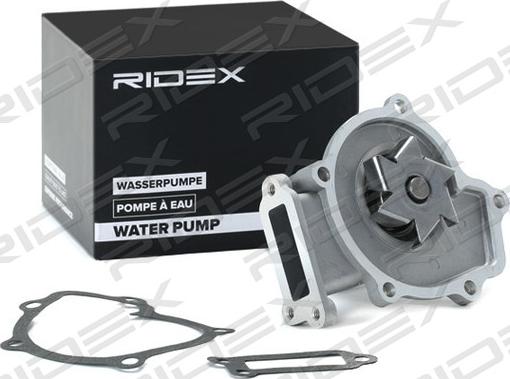 RIDEX 1260W0238 - Water Pump autospares.lv