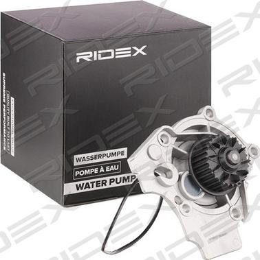 RIDEX 1260W0237 - Water Pump autospares.lv