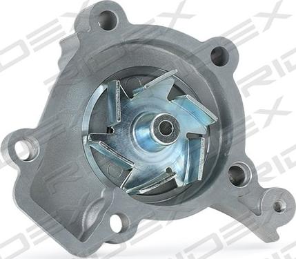 RIDEX 1260W0229 - Water Pump autospares.lv