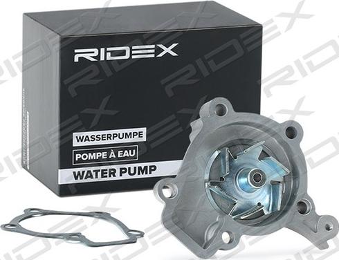 RIDEX 1260W0229 - Water Pump autospares.lv