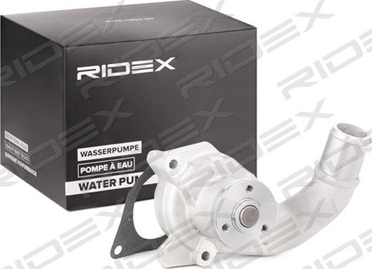 RIDEX 1260W0277 - Water Pump autospares.lv