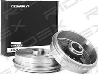 RIDEX 123B0009 - Brake Drum autospares.lv