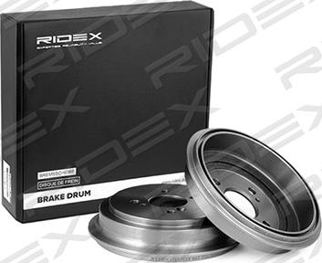 RIDEX 123B0028 - Brake Drum autospares.lv