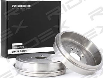 RIDEX 123B0027 - Brake Drum autospares.lv