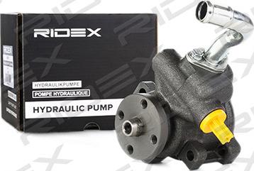 RIDEX 12H0051 - Hydraulic Pump, steering system autospares.lv