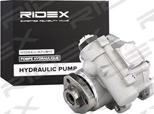 RIDEX 12H0007 - Hydraulic Pump, steering system autospares.lv