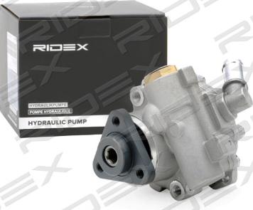 RIDEX 12H0087 - Hydraulic Pump, steering system autospares.lv