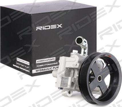 RIDEX 12H0162 - Hydraulic Pump, steering system autospares.lv