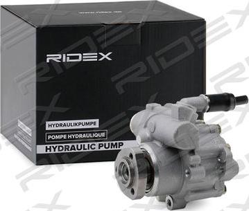 RIDEX 12H0101 - Hydraulic Pump, steering system autospares.lv