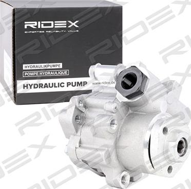 RIDEX 12H0102 - Hydraulic Pump, steering system autospares.lv