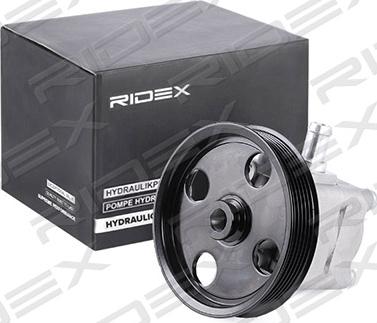 RIDEX 12H0114 - Hydraulic Pump, steering system autospares.lv