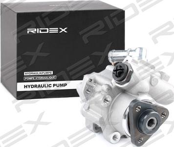 RIDEX 12H0124 - Hydraulic Pump, steering system autospares.lv