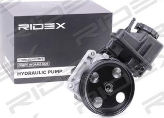 RIDEX 12H0125 - Hydraulic Pump, steering system autospares.lv
