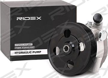 RIDEX 12H0123 - Hydraulic Pump, steering system autospares.lv