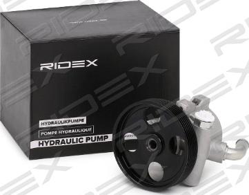 RIDEX 12H0127 - Hydraulic Pump, steering system autospares.lv