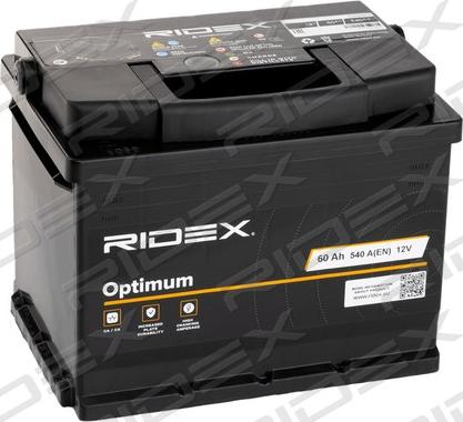 RIDEX 1S0003 - Starter Battery autospares.lv