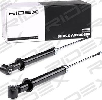 RIDEX 854S0998 - Shock Absorber autospares.lv