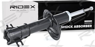 RIDEX 854S0339 - Shock Absorber autospares.lv