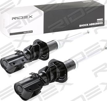 RIDEX 854S1906 - Shock Absorber autospares.lv
