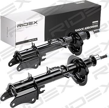 RIDEX 854S1719 - Shock Absorber autospares.lv