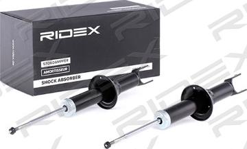 RIDEX 854S2106 - Shock Absorber autospares.lv