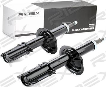 RIDEX 854S2182 - Shock Absorber autospares.lv